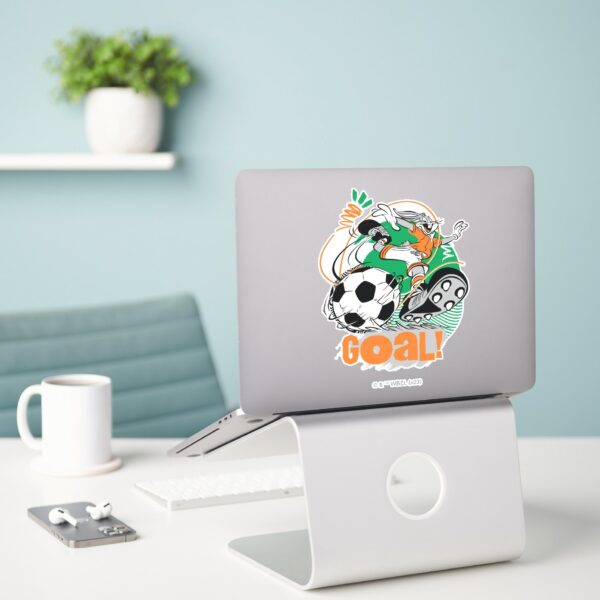 BUGS_BUNNY™_Kicking_Soccer_Goal_Sticker_3 BUGS BUNNY™ Kicking Soccer Goal Sticker