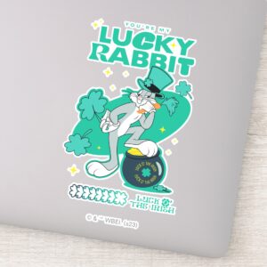 BUGS BUNNY™ Lucky Rabbit Sticker
