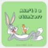 BUGS_BUNNY™_Lying_Down_Eating_Carrot_Square_Sticker_1 BUGS BUNNY™ Lying Down Eating Carrot Square Sticker