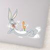 BUGS BUNNY™ Lying Down Eating Carrot Sticker