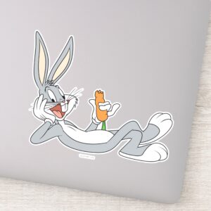 BUGS_BUNNY™_Lying_Down_Eating_Carrot_Sticker_1 BUGS BUNNY™ Lying Down Eating Carrot Sticker