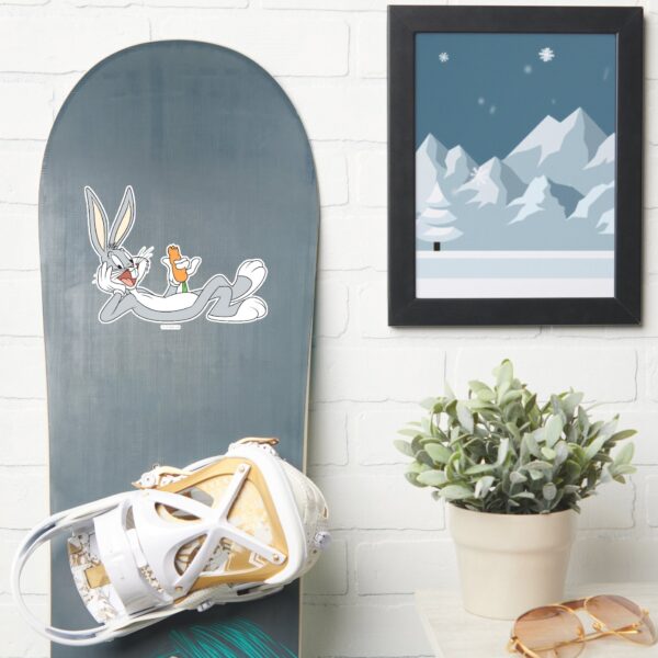 BUGS BUNNY™ Lying Down Eating Carrot Sticker