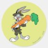 BUGS_BUNNY™_Pilgrim_Thanksgiving_Carrot_Classic_Round_Sticker_1 BUGS BUNNY™ Pilgrim Thanksgiving Carrot Classic Round Sticker