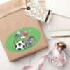 BUGS BUNNY™ Playing Soccer Oval Sticker