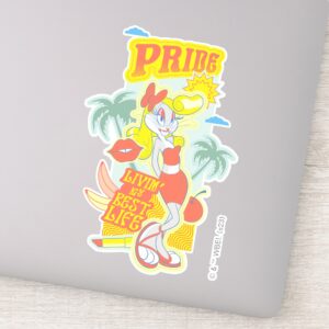 BUGS BUNNY™ Pride Livin My Best Life Sticker