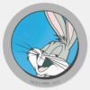 BUGS_BUNNY™_Retro_Blue_Patch_Classic_Round_Sticker_1 BUGS BUNNY™ Retro Blue Patch Classic Round Sticker
