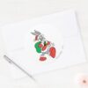 BUGS_BUNNY™_Santa_Classic_Round_Sticker_3 BUGS BUNNY™ Santa Classic Round Sticker