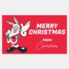 BUGS_BUNNY™_Santa_Waving___Happy_Holidays_Rectangular_Sticker_1 BUGS BUNNY™ Santa Waving Happy Holidays Rectangular Sticker