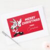BUGS_BUNNY™_Santa_Waving___Happy_Holidays_Rectangular_Sticker_3 BUGS BUNNY™ Santa Waving Happy Holidays Rectangular Sticker