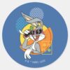 BUGS_BUNNY™_Singaporean_Vacation_Graphic_Classic_Round_Sticker_1 BUGS BUNNY™ Singaporean Vacation Graphic Classic Round Sticker