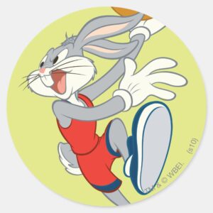 BUGS BUNNY™ Slam Classic Round Sticker