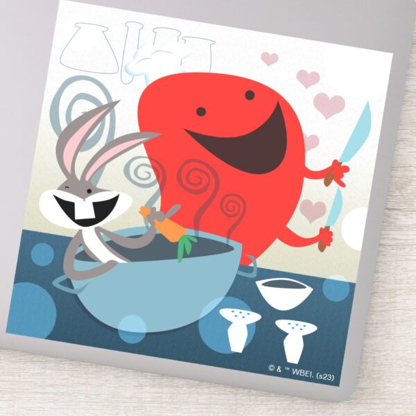 BUGS_BUNNY™_&_Gossamer_Whimsical_Meal_Prep_Sticker_1 BUGS BUNNY™ Gossamer Whimsical Meal Prep Sticker