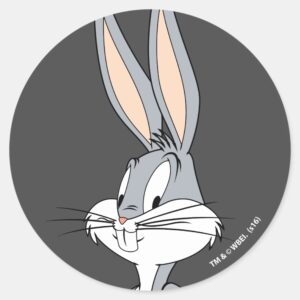 BUGS BUNNY™ Hands On Hips Classic Round Sticker
