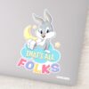 Baby_BUGS_BUNNY™___That's_All_Folks_Sticker_1 Baby BUGS BUNNY™ Thats All Folks Sticker