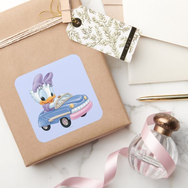Baby_Daisy_Duck_Square_Sticker_5 Baby Daisy Duck Square Sticker