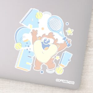 Baby_TAZ™_Tennis_Ace!_Sticker_1 Baby TAZ™ Tennis Ace Sticker