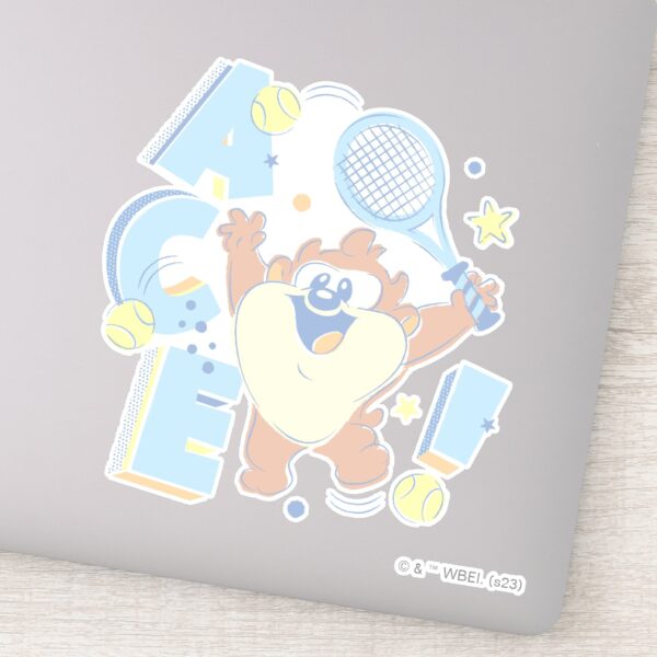 Baby_TAZ™_Tennis_Ace!_Sticker_1 Baby TAZ™ Tennis Ace Sticker