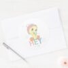 Baby_TWEETY™_Hey_Snow_Classic_Round_Sticker_1 Baby TWEETY™ Hey Snow Classic Round Sticker