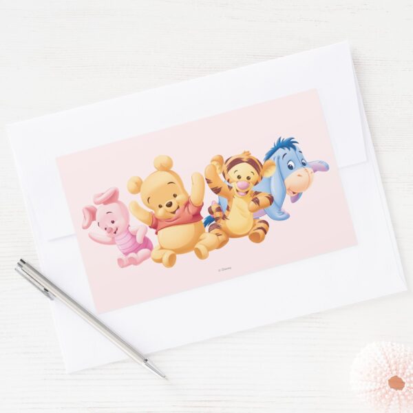 Baby_Winnie_the_Pooh_&_Friends_Rectangular_Sticker_3 Baby Winnie The Pooh Friends Rectangular Sticker
