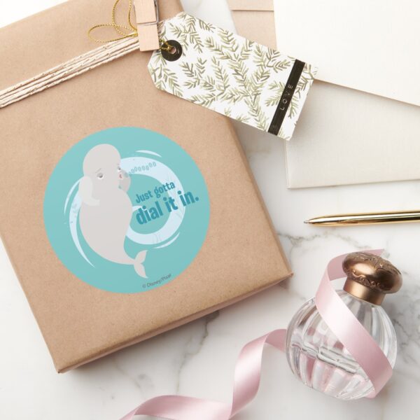 Bailey___Just_Gotta_Dial_it_in_Classic_Round_Sticker_5 Bailey Just Gotta Dial It In Classic Round Sticker