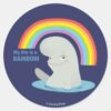 Bailey___My_Life_is_a_Rainbow_Classic_Round_Sticker_1 Bailey My Life Is A Rainbow Classic Round Sticker