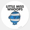 Bandaged_Little_Miss_Whoops_Classic_Round_Sticker_1 Bandaged Little Miss Whoops Classic Round Sticker