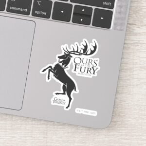 Baratheon Sigil Ours Is The Fury Sticker