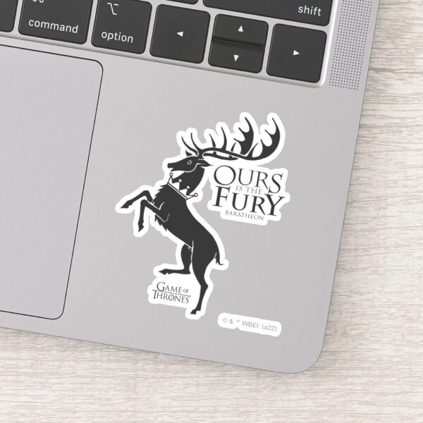 Baratheon_Sigil_-_Ours_is_the_Fury_Sticker_14 Baratheon Sigil Ours Is The Fury Sticker