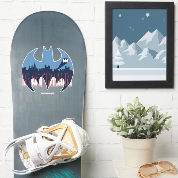 Bat_Logo_With_Gotham_&_Bat_Signal_Sticker_7 Bat Logo With Gotham Bat Signal Sticker