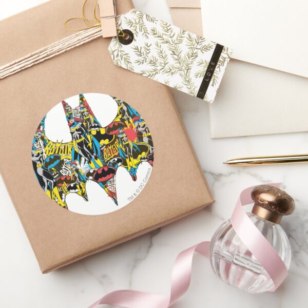 Batgirl_-_Murderous_Classic_Round_Sticker_5 Batgirl Murderous Classic Round Sticker