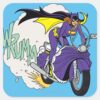 Batgirl_Cycle_Square_Sticker_1 Batgirl Cycle Square Sticker