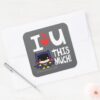 Batgirl_Mother's_Day___I_Love_U_This_Much!_Square_Sticker_3 Batgirl Mothers Day I Love U This Much Square Sticker