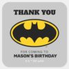 Batman_-_Gotham_City_Thank_You_Square_Sticker_1 Batman Gotham City Thank You Square Sticker