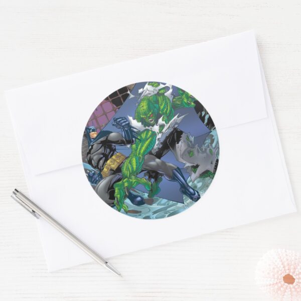 Batman_-_Killer_Croc_Classic_Round_Sticker_3 Batman Killer Croc Classic Round Sticker
