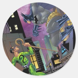 Batman_-_Riddler_Classic_Round_Sticker_1 Batman Riddler Classic Round Sticker