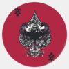 Batman_Ace_of_Spaces_Gothic_Crest_Classic_Round_Sticker_1 Batman Ace Of Spaces Gothic Crest Classic Round Sticker