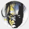 Batman_Airbrush_Portrait_Classic_Round_Sticker_1 Batman Airbrush Portrait Classic Round Sticker