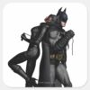 Batman_Arkham_City___Batman_and_Catwoman_Square_Sticker_1 Batman Arkham City Batman And Catwoman Square Sticker