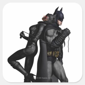 Batman_Arkham_City___Batman_and_Catwoman_Square_Sticker_1 Batman Arkham City Batman And Catwoman Square Sticker