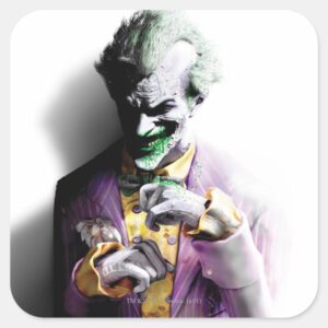 Batman_Arkham_City___Joker_Square_Sticker_1 Batman Arkham City Joker Square Sticker