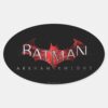 Batman_Arkham_Knight_Red_Logo_Oval_Sticker_1 Batman Arkham Knight Red Logo Oval Sticker