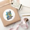 Batman_Batgirl_Robin_Classic_Round_Sticker_4 Batman Batgirl Robin Classic Round Sticker