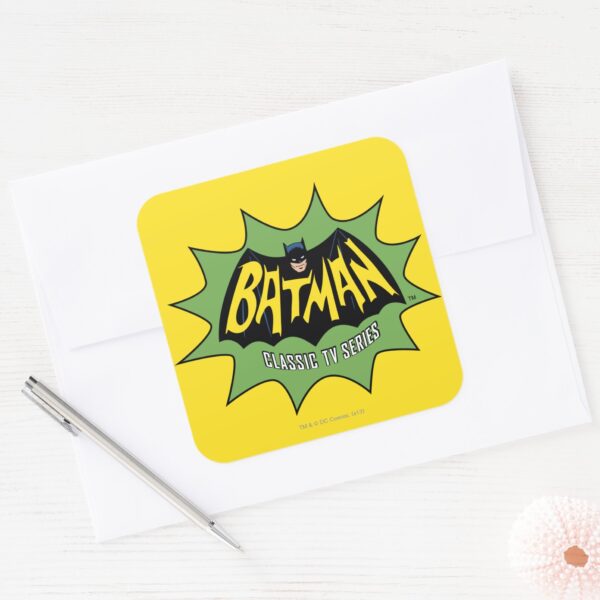 Batman_Classic_TV_Series_Logo_Square_Sticker_3 Batman Classic TV Series Logo Square Sticker