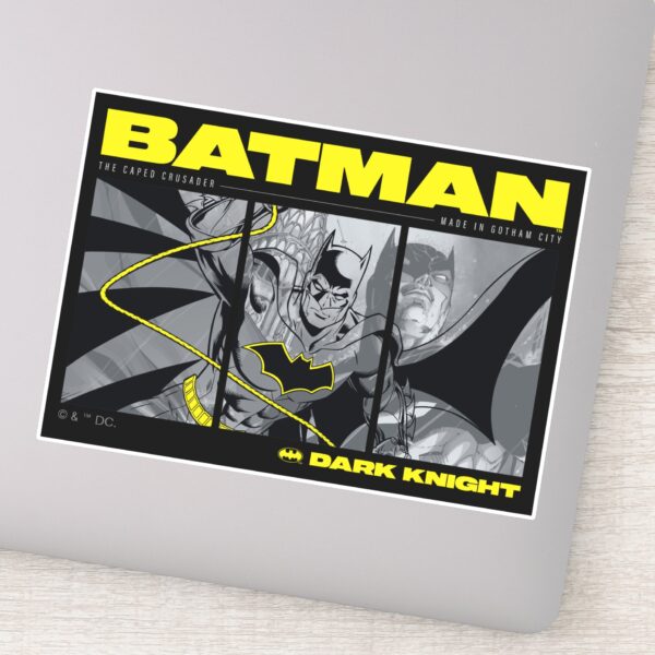 Batman_Comic_Tri-Panel_Graphic_Sticker_1 Batman Comic Tri Panel Graphic Sticker