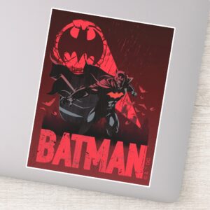 Batman_Crimson_Bat_Signal_Sticker_1 Batman Crimson Bat Signal Sticker