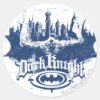 Batman_Dark_Knight___Cityscape_Blue_Logo_Classic_Round_Sticker_1 Batman Dark Knight Cityscape Blue Logo Classic Round Sticker