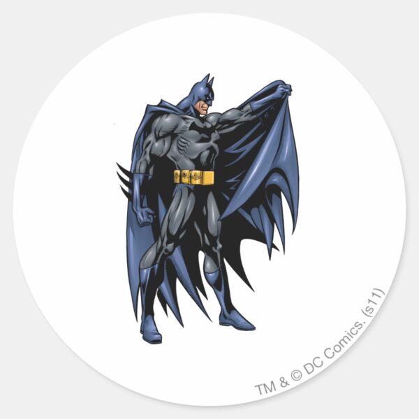 Batman_Full-Color_Side_Classic_Round_Sticker_1 Batman Full Color Side Classic Round Sticker