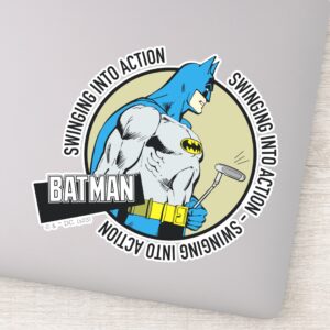 Batman_Golfing_-_Swinging_Into_Action_Sticker_1 Batman Golfing Swinging Into Action Sticker