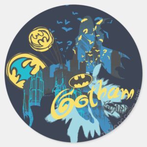 Batman_Gotham_Guardian_Notebook_Sketch_Classic_Round_Sticker_1 Batman Gotham Guardian Notebook Sketch Classic Round Sticker