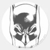 Batman_Head_Classic_Round_Sticker_1 Batman Head Classic Round Sticker